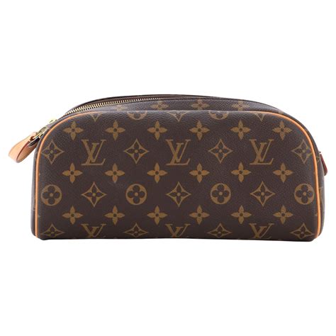 Dopp Kit Toilet Pouch Monogram Canvas .